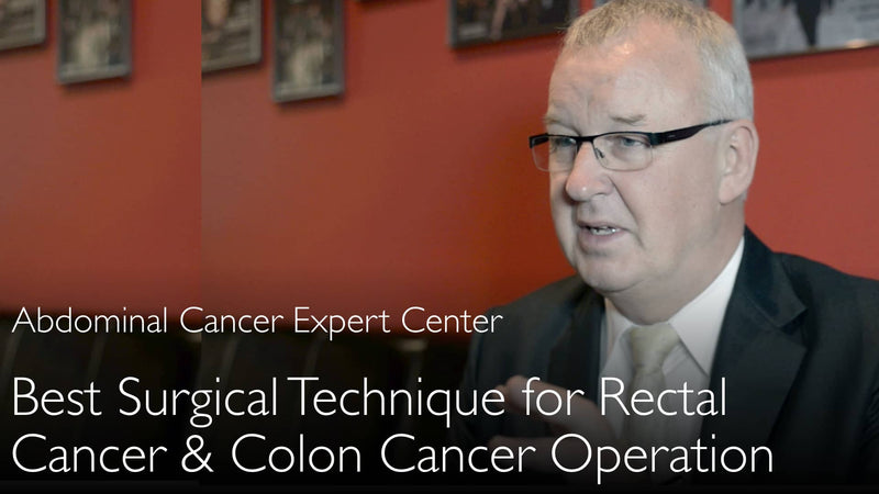Opties voor darmkankerchirurgie. Beste therapie voor colorectale kanker. 8