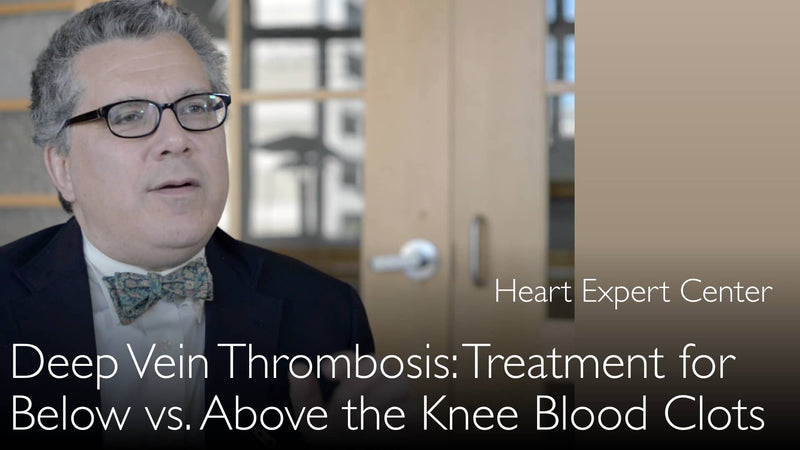 Bloedstolsels onder en boven de knie. Hoe diepe veneuze trombose te behandelen? 13