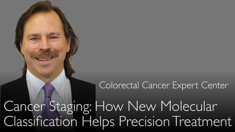 Stadiëring van colorectale kanker. Moleculaire kankerclassificatie voor precisiebehandeling van tumoren. 2-1
