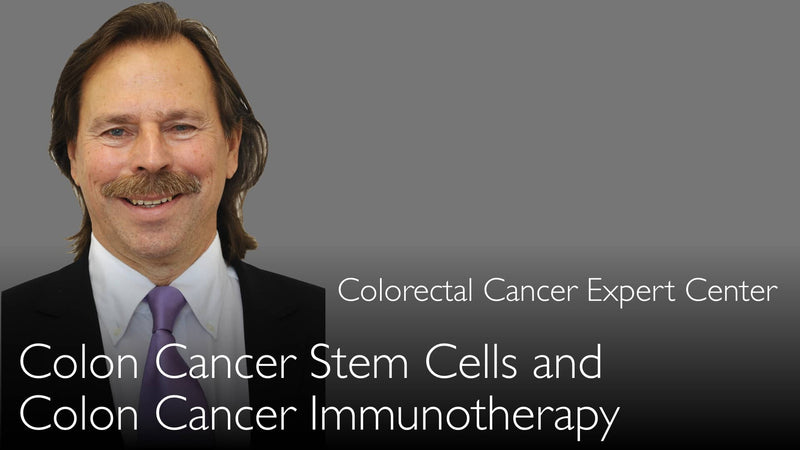 Colorectale kankerstamcellen. Immunotherapie van darmkanker. 3-1