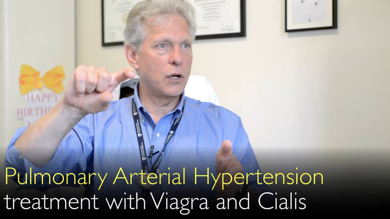 Behandeling van pulmonale arteriële hypertensie met Viagra en Cialis. Sildenafil, tadalafil, riociguat. 3