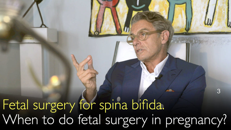 Foetale chirurgie voor spina bifida. Wanneer foetale chirurgie tijdens de zwangerschap? 3