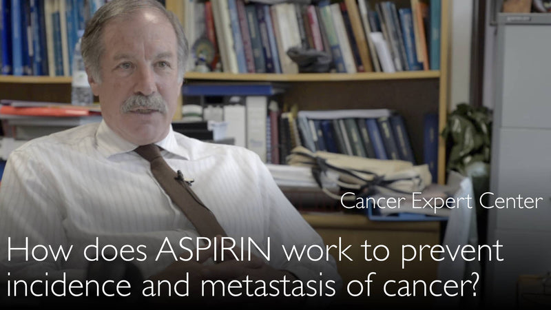 Aspirine tegen uitzaaiing van kanker. Werkingsmechanisme. 8