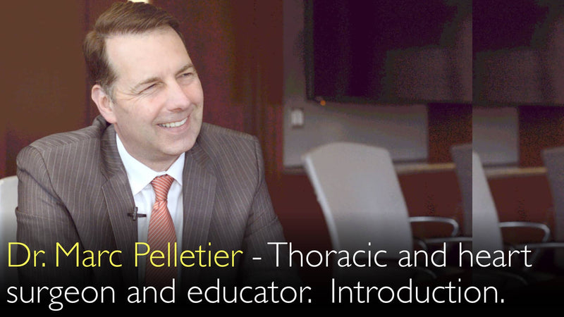 Dr. Marc Pelletier. Hartchirurg en medisch pedagoog. Biografie. 0