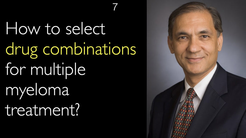 How to select drug combinations for multiple myeloma treatment? 7