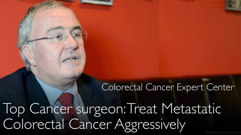 Best treatment of metastatic colon cancer. Precision medicine and precision surgery. The future. 9