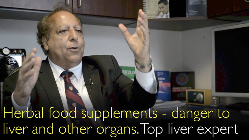 Herbal food supplements can damage liver and other organs. 1