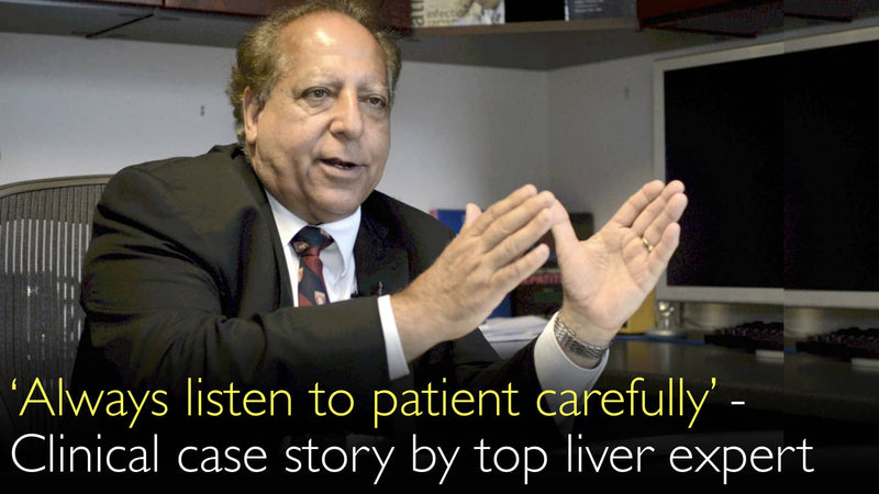 Luister altijd goed naar de patiënt! Twee klinische casussen van een vooraanstaande leverexpert. 10