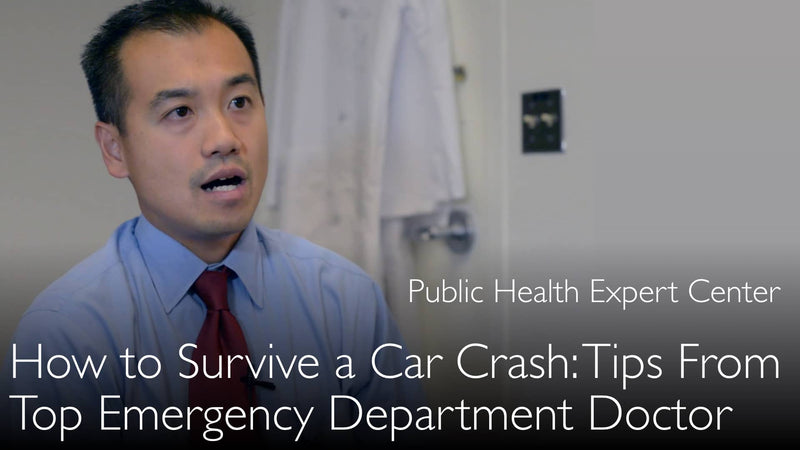 Veiligheidstips voor auto-ongelukken van de arts voor spoedeisende hulp. 5