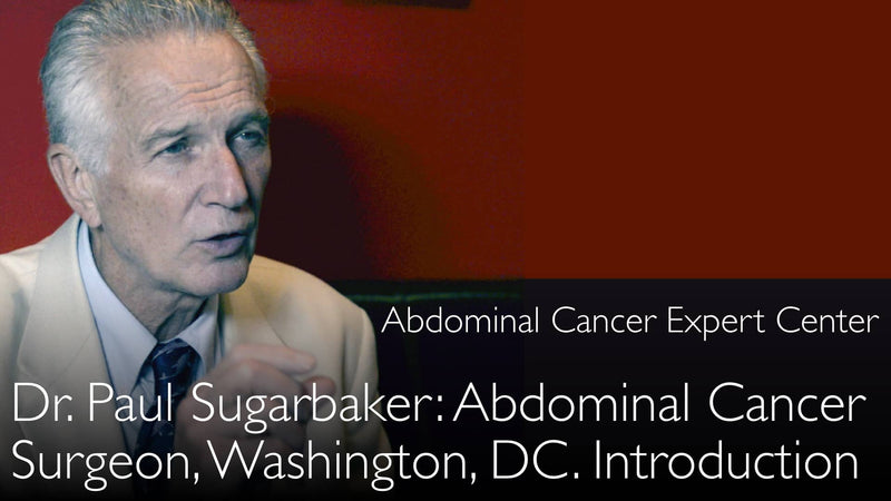 Dr. Paul Sugarbaker. Peritoneale kanker chirurg. Uitvinder van de Sugarbaker-procedure. Biografie. 0