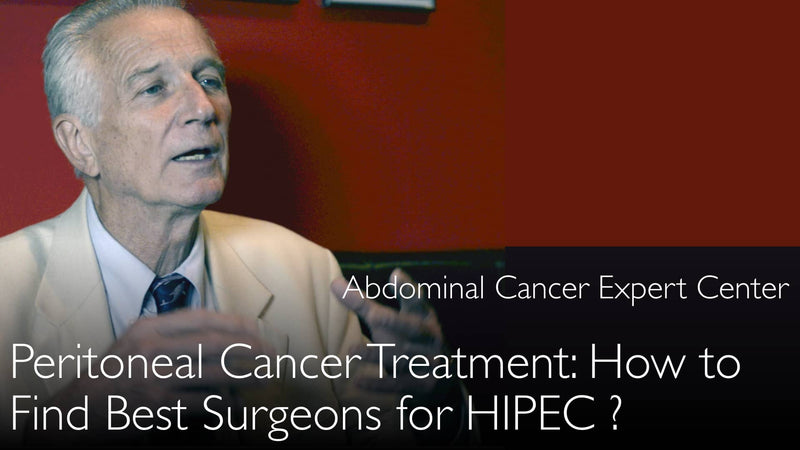 Beste ziekenhuizen voor HIPEC? Hoe chirurgen cytoreductieve chirurgie leren voor peritoneale kanker? 8