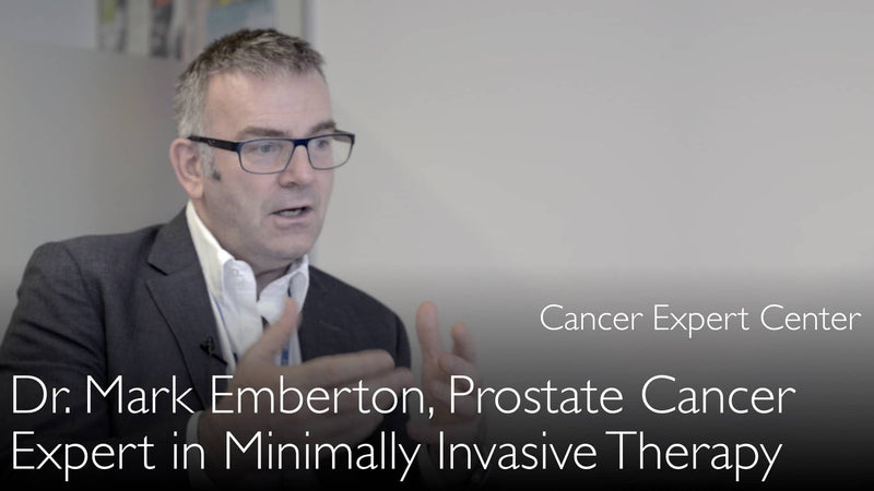 Dr. Mark Emberton. Prostaatkanker expert. Biografie. 0