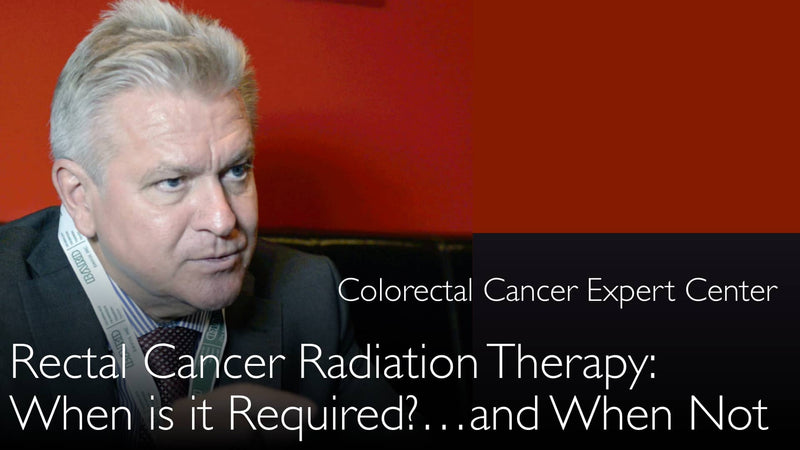Colorectale kanker bestralingstherapie. Rectale kanker radiotherapie. 4