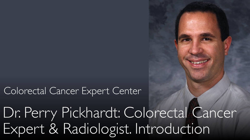 Dr. Perry Pickhardt. Colorectale kanker radioloog. Biografie 0
