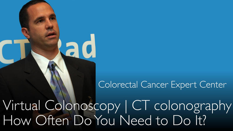 Hoe vaak screenen op colorectale kanker? Virtuele colonoscopie of CT-colografie. 7