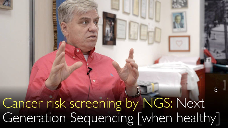 Screening op kankerrisico. Next Generation Sequencing van uw genoom. 3