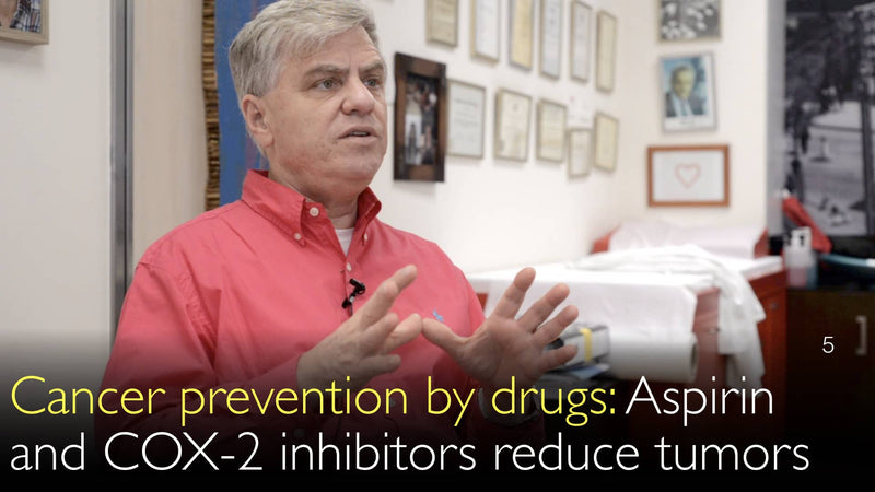Kankerpreventie door medicijnen. Aspirine- en COX-2-remmers vertragen kanker en de ziekte van Alzheimer. 5