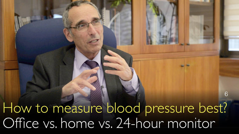 Hoe de bloeddruk op de beste manier meten? Kantoor versus thuis versus 24-uurs monitor. 6